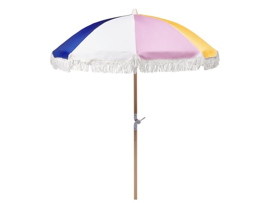 Parasol ogrodowy ⌀ 150 cm wielokolorowy MONDELLO Beliani