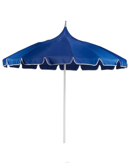 Parasol ogrodowy  245 cm niebieski MINOA Beliani