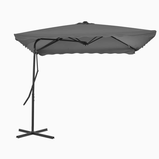 Parasol ogrodowy 250x250x230cm antracyt / AAALOE Inna marka