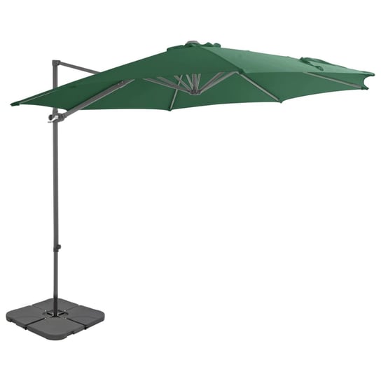 Parasol ogrodowy 3x2,55m, zielony, aluminiowa rama Zakito Europe