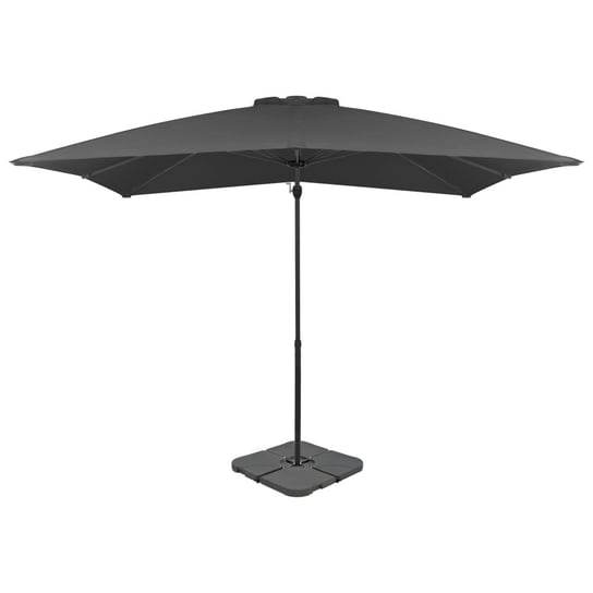 Parasol ogrodowy aluminiowy 2,5x2,5x2,3cm, antracy Inna marka