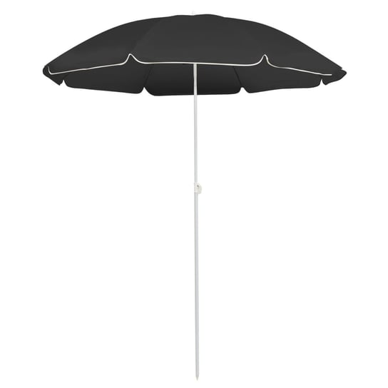 Parasol ogrodowy antracytowy, 176,5 x 200 cm, poli Inna marka