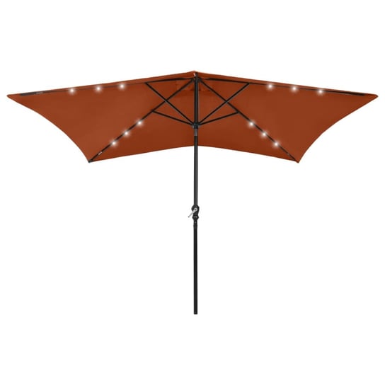 Parasol ogrodowy UV 200x300cm terakota / AAALOE Inna marka