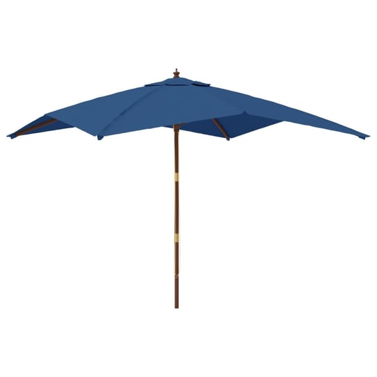 Parasol ogrodowy, UV, 300x300x273 cm, lazurowy Inna marka