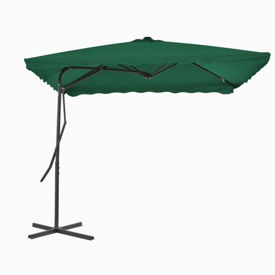 Parasol ogrodowy vidaXL, zielony, 250x250 cm vidaXL