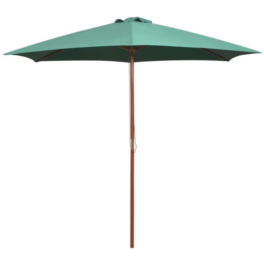 Parasol ogrodowy vidaXL, zielony, 270x270 cm vidaXL