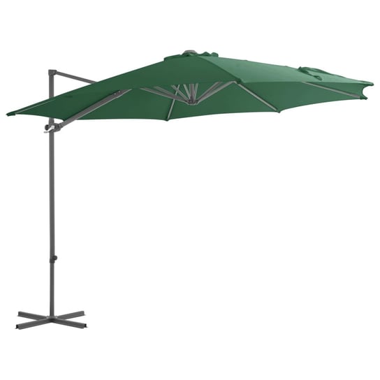 Parasol ogrodowy VIDAXL, zielony, 300x255 cm vidaXL