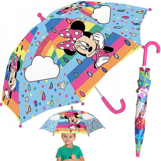 Parasol Parasolka Dla Dzieci Myszka Minnie Bakalu