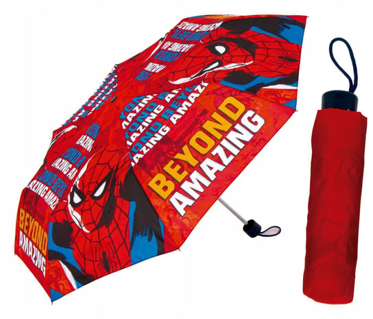 Parasol parasolka materiałowy składany Spiderman Inna marka