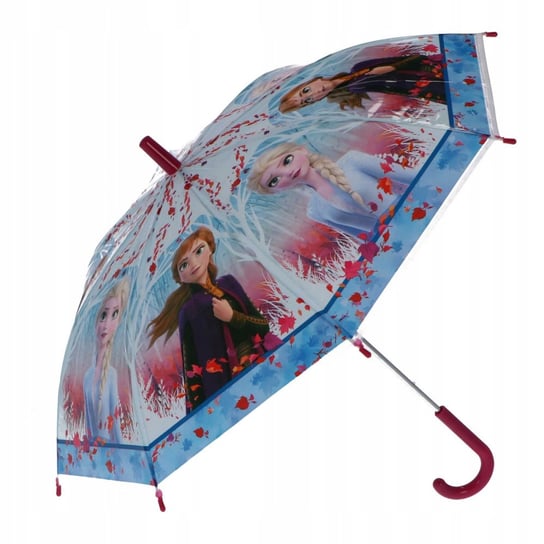 Parasol parasolka przeźroczysty KRAINA LODU FROZEN Undercover