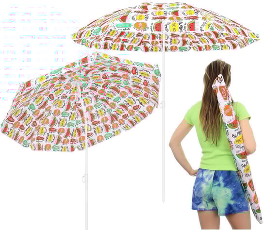 Parasol plażowo balkonowy 180 cm mix fruit ENERO CAMP ENERO CAMP
