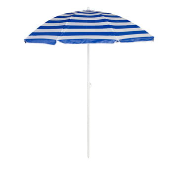 Parasol plażowy 1,6m niebiesko-biały Inny producent