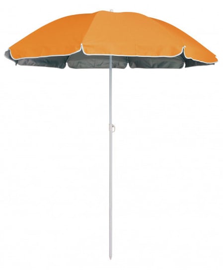 parasol plażowy 180 x 160 cm stalowy pomarańczowy 2-częściowy TWM