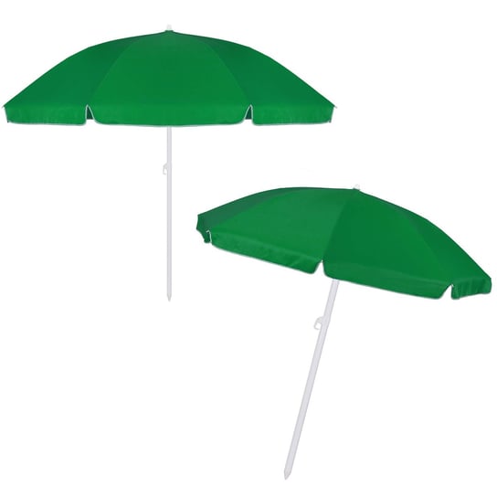 Parasol plażowy 240cm parasol ogrodowy zielony Springos