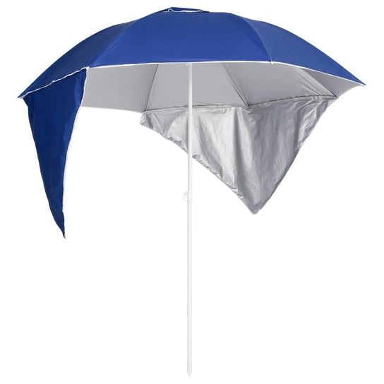 Parasol plażowy, niebieski, 190x202/218 cm Inna marka