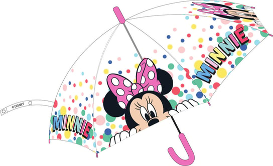 Parasol przeźroczysta parasolka Myszka Minnie EplusM