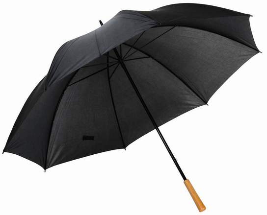 Parasol RAINDROPS, czarny KEMER