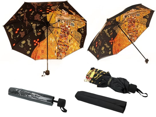 Parasol składany - G. Klimt, Adela (dekoracja pod spodem) (CARMANI) Hanipol
