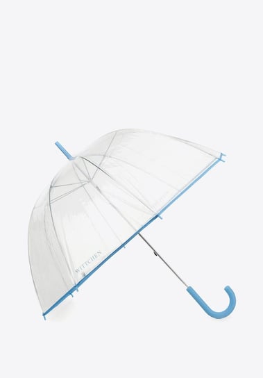 Parasol transparentny błękitny WITTCHEN