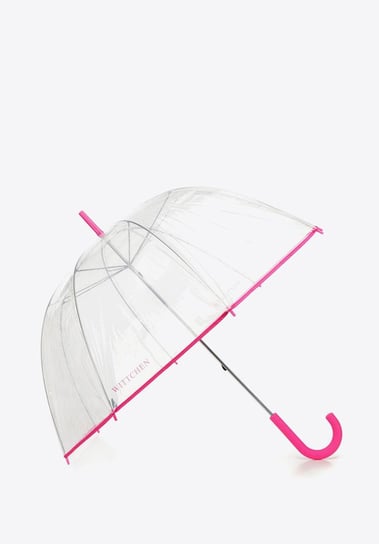 Parasol transparentny różowy WITTCHEN