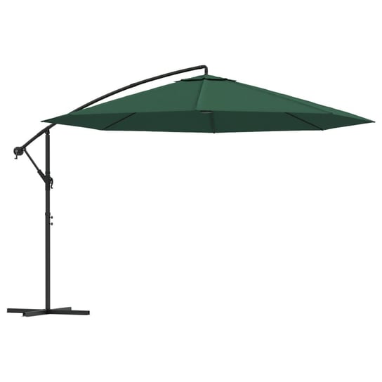 Parasol UV o wymiarach 3,5m x 2,68m, koloru ciemno Inna marka