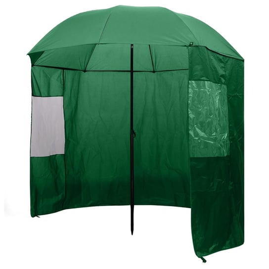 Parasol wędkarski VIDAXL, zielony, 240x210 cm vidaXL