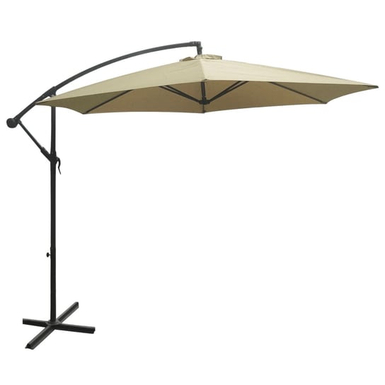 Parasol wiszący HI, beżowy, 3 m HI