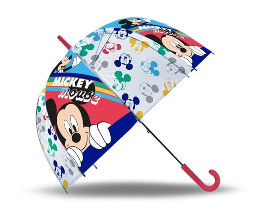 Parasolka, Mickey, Przezroczysta, Wd21154 Kids Euroswan