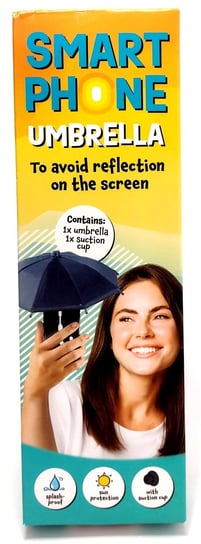 Parasolka na smartfon. Czarna Inna marka