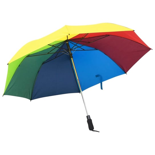 Parasolka podróżna automatyczna, 75cm, różnokoloro Inna marka