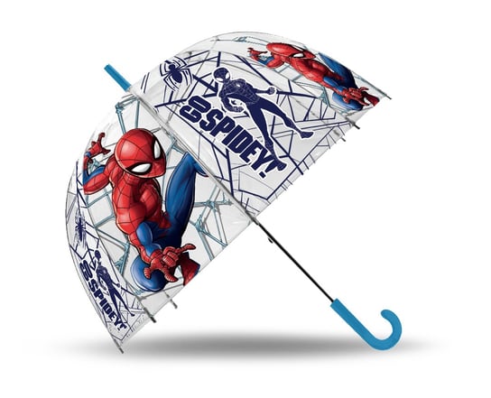 Parasolka Spiderman 18Cali Przeźroczysta Mv15874 Kids Euroswan