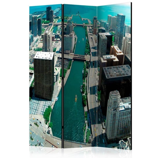 Parawan ARTGEIST Architektura miejska Chicago, 3-częściowy ARTGEIST