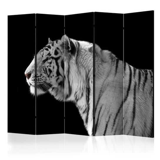 Parawan ARTGEIST Biały tygrys II, 5-częściowy ARTGEIST