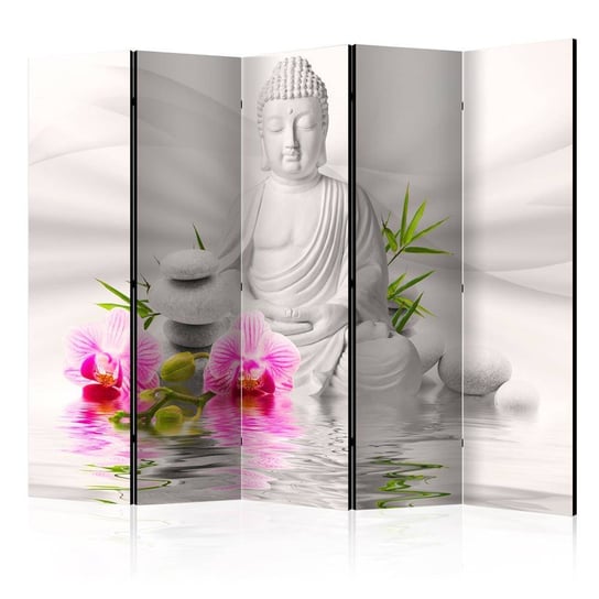 Parawan ARTGEIST Budda i orchidee II, 5-częściowy ARTGEIST