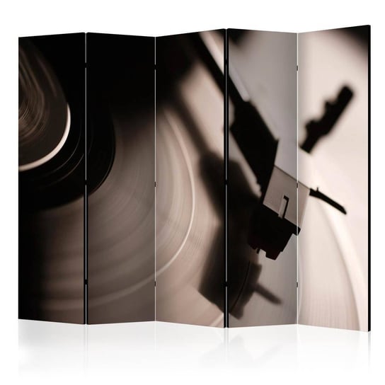 Parawan ARTGEIST Gramofon i płyta winylowa II, 5-częściowy ARTGEIST