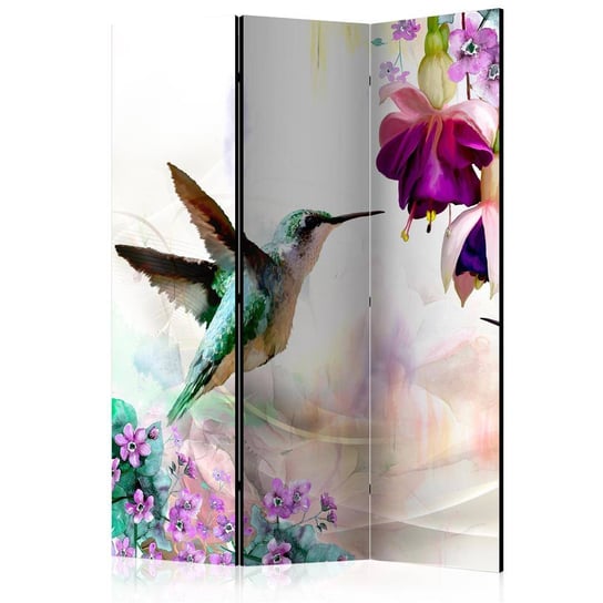 Parawan ARTGEIST Kolibry i kwiaty, 3-częściowy ARTGEIST