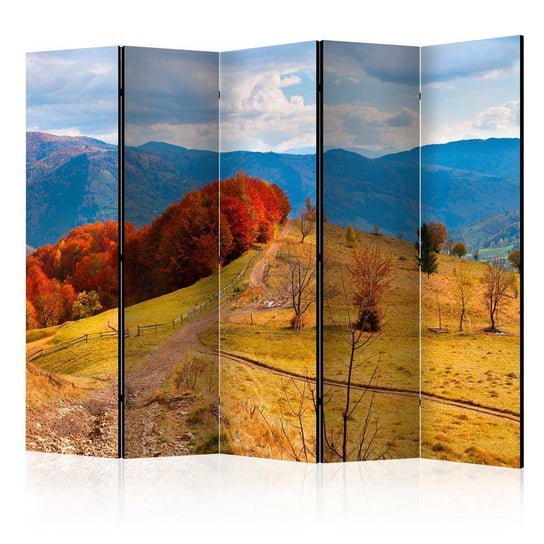 Parawan ARTGEIST Kolorowy jesienny pejzaż, Karpaty II, 5-częściowy ARTGEIST