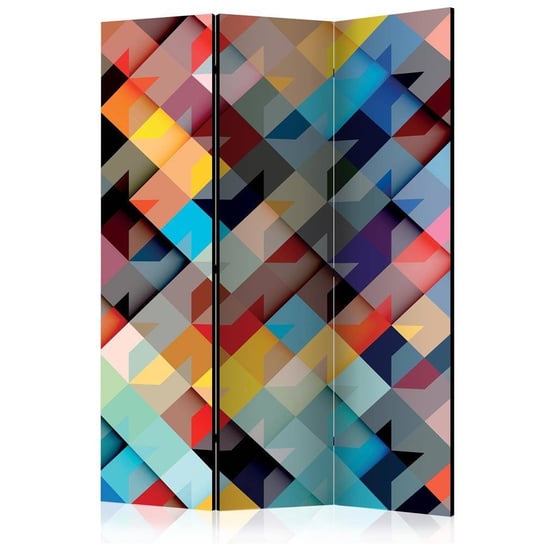 Parawan ARTGEIST Kolorowy patchwork, 3-częściowy ARTGEIST