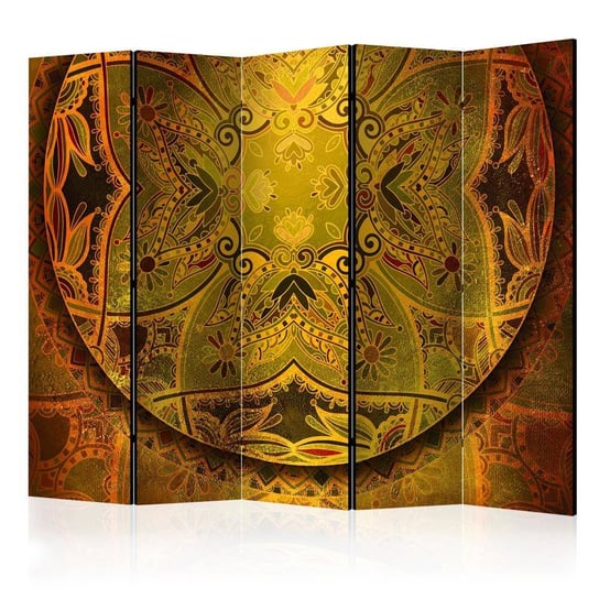 Parawan ARTGEIST Mandala: Złota siła II, 5-częściowy ARTGEIST