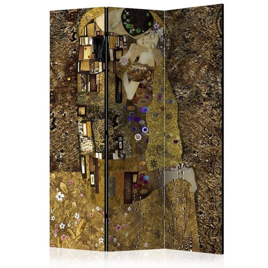 Parawan ARTGEIST Złoty pocałunek, 3-częściowy ARTGEIST