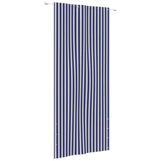 Parawan balkonowy 120x240 cm niebiesko-biały / AAALOE Inna marka