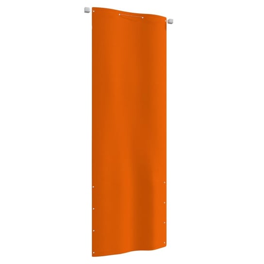 Parawan balkonowy wodoodporny, 80x240 cm, pomarańc / AAALOE Inna marka