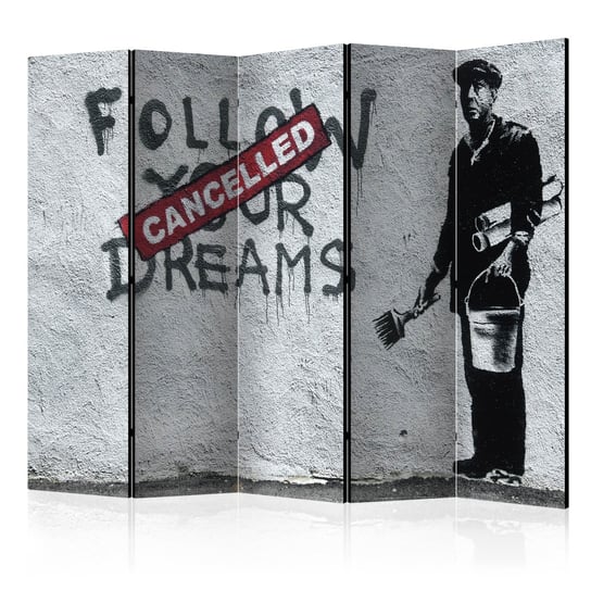 Parawan - Dreams Cancelled (Banksy) II [Room Dividers] ARTGEIST