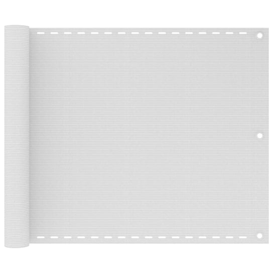 Parawan HDPE biały 75x600cm / AAALOE Inna marka
