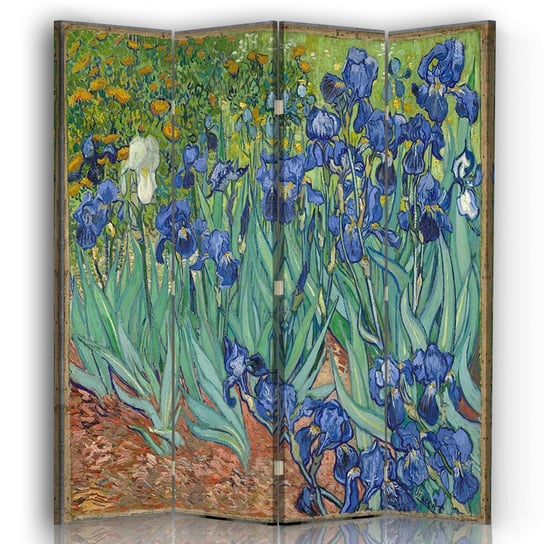 Parawan Iris - Van Gogh 145x170 (4 Panele) Legendarte