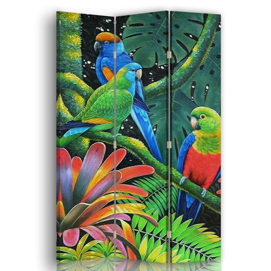 Parawan Kolorowe Papugi 110x150 Legendarte