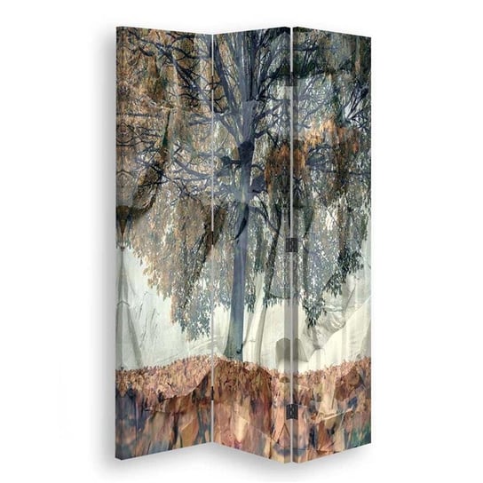 Parawan pokojowy FEEBY, Tajemnicze drzewo, Obrotowy 110x170cm 3-częściowy Feeby