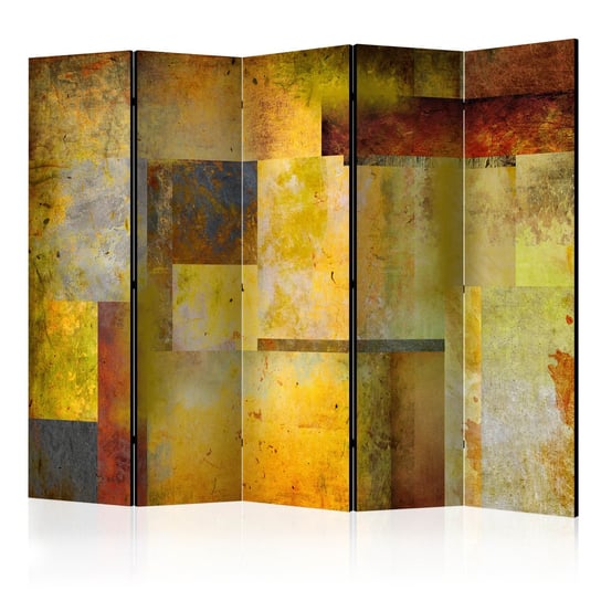 Parawan - Pomarańczowy odcień ekspresji II [Room Dividers] ARTGEIST