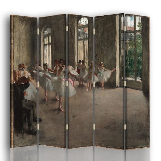 Parawan Rehearsal - Edgar Degas 180x170 (5 Panele) Legendarte