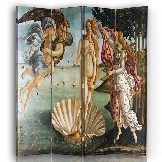 Parawan The Birth Of Venus 145x170 (4 Panele) Legendarte